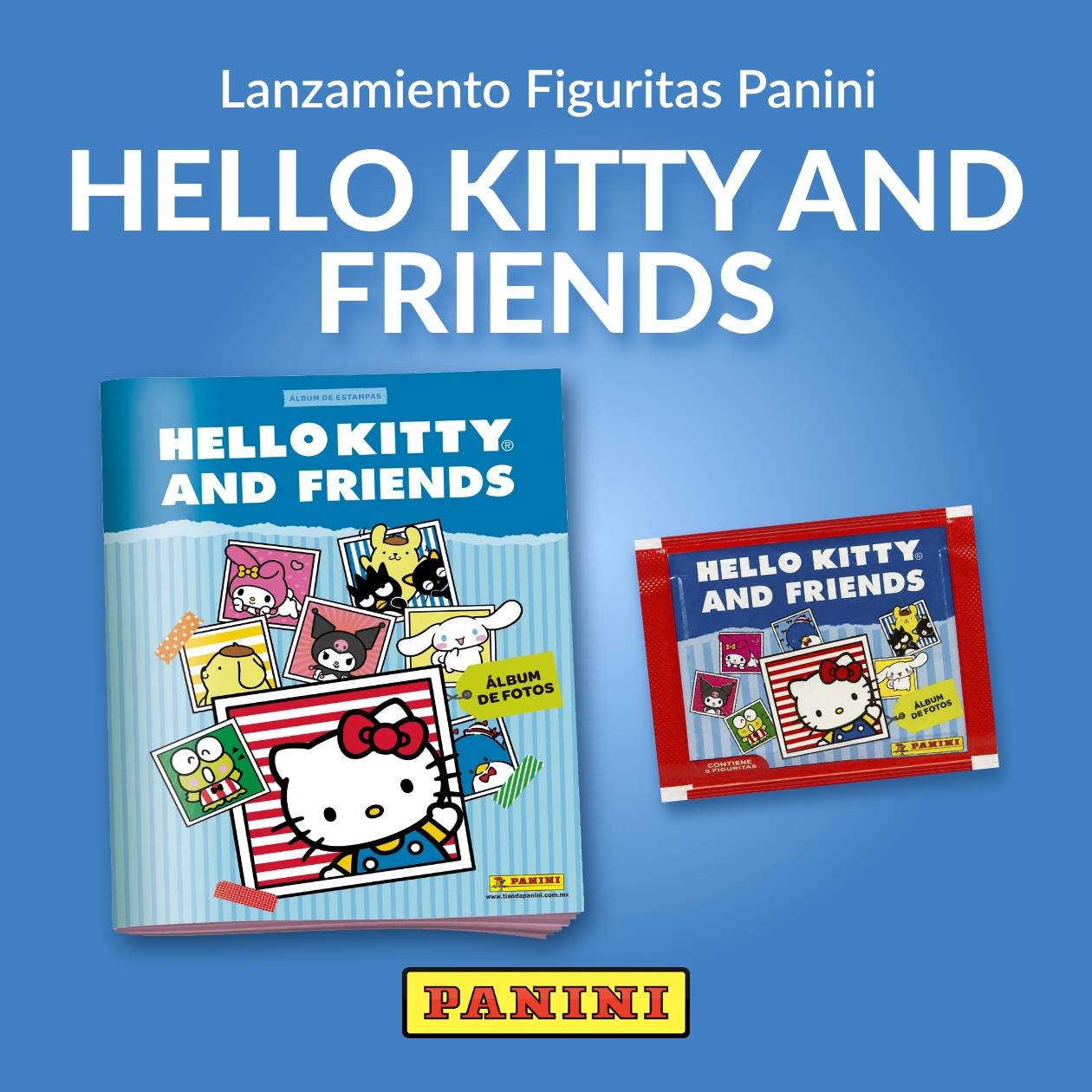 Figuritas Hello Kitty And Friends Panini 2026