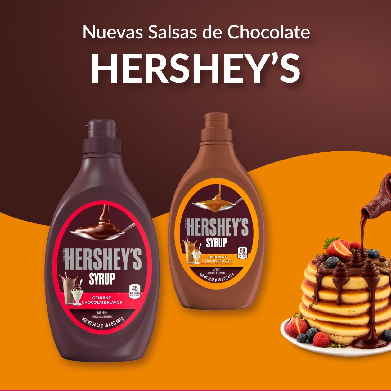 Salsas Chocolate Hershey´s
