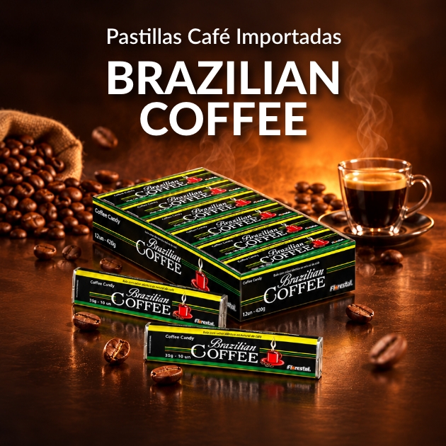 Pastillas Brazilian Coffee